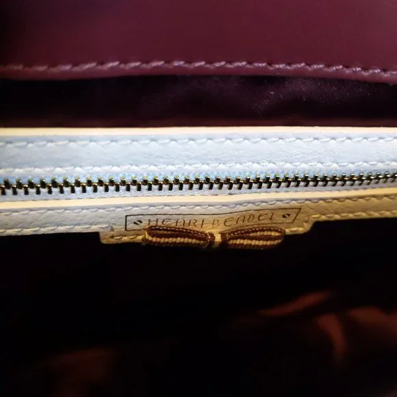 NWOT Henri Bendel 712 Convertible Shoulder Bag in Oxblood - Picture 13 of 16